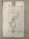 Geel/Werchter - Notarisakte 1781 Manuscript  (V3139) - Manuskripte