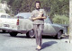 1969 REAL ORIGINAL AMATEUR FOTO FEMME WOMAN DUTCH FORD ZODIAC  HOLLAND NETHERLANDS AT319 - Cars