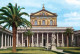 4 AK Italien / Italy * Rom - Die Kirche Sankt Paul Vor Den Mauern - 3  Außenansichten Eine Innenansicht Mit Hauptschiff - Kirchen
