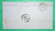 N°29 GC 3058 QUESTEMBERT MORBIHAN POUR AIGRE CHARENTE 1868 LETTRE COVER FRANCE - 1849-1876: Période Classique