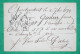 N°55 CARTE PRECURSEUR GC 3058 QUESTEMBERT MORBIHAN POUR VANNES 1874 LETTRE COVER FRANCE - 1849-1876: Période Classique