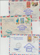 VIETNAM   LOT  6 IMPERF. STAMPS ON 6 COVERS  LOCAL SENT  1993-94  RARE   See 4 Scans - Vietnam