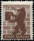 SBZ - Berlin Brandenburg, 1945, 4 Ac Wb Z, Postfrisch - Autres & Non Classés