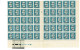121 SYRIE   Pasteur 50 C. Bleu Bloc De 50 Millésime 3 Avec Marque Atelier Et Date A 2704 27 RARE - Unused Stamps