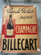 Champagne Billecart Affiche Format : 64.5 X 50 Cm - Affiches