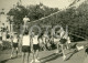 50s OLD ORIGINAL AMATEUR FOTO PHOTO JOGO VOLEIBOL VOLLEYBALL VOLLEY GAME LUANDA ANGOLA AFRICA AFRIQUE AT383 - Sports