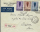 BELGIQUE - T.P. 353/5 S/ Lettre Recommandée Par Avion De BRUXELLES 3-5-1933 à AVIGNON (5-5-33) - Covers & Documents