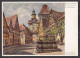 PS130/ Paul SOLLMANN, *Rothenburg Ob Der Tauern, Am Markusturm* - Malerei & Gemälde