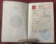 Delcampe - PASSPORT  PASSEPORT, 1989 ,USED,DEUTSCHLAND,SUISSE,FRANCE,JORDAN,ESPANA,MAGYAR,VİSA AND FISCAL - Sammlungen