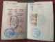 Delcampe - PASSPORT  PASSEPORT, 1989 ,USED,DEUTSCHLAND,SUISSE,FRANCE,JORDAN,ESPANA,MAGYAR,VİSA AND FISCAL - Collections