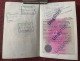 Delcampe - PASSPORT  PASSEPORT, 1989 ,USED,DEUTSCHLAND,SUISSE,FRANCE,JORDAN,ESPANA,MAGYAR,VİSA AND FISCAL - Sammlungen