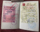 Delcampe - PASSPORT  PASSEPORT, 1989 ,USED,DEUTSCHLAND,SUISSE,FRANCE,JORDAN,ESPANA,MAGYAR,VİSA AND FISCAL - Sammlungen