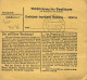 Récipissé De Colis Postal De Rombas (Moselle) Vers L'Alsace - Affranchissement Composé - 7 Juillet 1943 - WW II