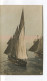Belle CPA Toilée - Bateau - Voiliers - Dos Vierge - - Sailing Vessels