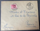 Tunisie Oblitération De Beja Sur Lettre 1951 Pour Paris - Lettres & Documents