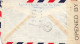 LETTRE. 3 4 1942. AFFRANCHISSEMENT COMPOSÉ. 16Fr. AIR MAIL. MONGIN ALPES MARITIMES. POUR NEW YORK. CENSURE MARQUE ET BAN - Guerre De 1939-45