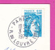 294176 / France - Paris Le Moulin Rouge La Nuit  PC 1979 USED 1.40 Fr. Sabine De Gandon , Frankreich Francia - 1977-1981 Sabine Of Gandon