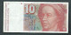 Billet 10 Francs 1987 Svizzera Suisse Schweiz 80M0302471  --  Laura14328 - Suisse