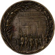 France, Médaille, Traité De Versailles, Victoire Du Droit, 1919, Bronze - Other & Unclassified