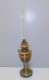 Delcampe - -BELLE LAMPE A PETROLE NAPOLEON III STYLE EMPIRE Avec Son Verre CRISTAL Déco    E - Leuchten & Kronleuchter