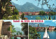 RIVA DEL GARDA, TRENTINO ALTO ADIGE, MULTIPLE VIEWS, ARCHITECTURE, MOUNTAIN, CASTLE, TOWER, BRIDGE, BOAT,ITALY, POSTCARD - Trento