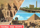 ABU, CAIRO, GIZA, TEMPLE, ARCHITECTURE, TOWER, BRIDGE, PYRAMID, SPHINX, STATUE, EGYPT, POSTCARD - Sonstige & Ohne Zuordnung