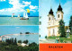 72684251 Balaton Plattensee Panorama Segelboote Kirche Ungarn - Hungary