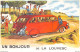 [07]  La Louvesc - Un Bonjour De La Louvesc - Illustration CHAPERON Jean # Autocar Cpsm ± 1950 ♥♥♥ - La Louvesc