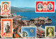 Monaco -  Vue Générale Et Timbres Imprimés Sur CPSM   ♥♥♥ - Autres & Non Classés