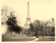 Paris 7ème * La Tour Eiffel * TOUR EIFFEL * 3 Photos Anciennes Format 13x10.2cm - Arrondissement: 07