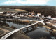 [54] BLAINVILLE-DAMELEVIERES - Le Pont Sur La Meurthe Et Le Quartier De La Gare - Vue Aérienne Cpsm ±1960 ♥♥♥ - Autres & Non Classés