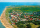 72680726 Cuxhaven Duhnen Nordseebad Strand Und Ort Fliegeraufnahme Altenbruch - Cuxhaven