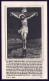 +++ Image Religieuse - Image Pieuse - Décès - VAN VOLSEM - Ruhl - Volontaire De Guerre 1914-18 - BARVAUX 1948 // - Devotion Images