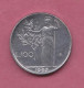 Italy, 1992- 100 Lire- (small Type)- Acmonital- Obverse Allegory Of Italian Repubblic. Reverse Goddess Minerva- - 100 Lire