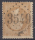 TIMBRE FRANCE EMPIRE N° 21 BELLE OBLITERATION GC 3549 St-Christophe-en-Brionnais - 1862 Napoléon III