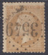 TIMBRE FRANCE EMPIRE N° 21 BELLE OBLITERATION GC 3549 St-Christophe-en-Brionnais - 1862 Napoleon III