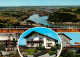 72671521 Haibach Schaerding Panorama Mit Inn Donau Ilz Cafe Restaurant Blaas Hai - Sonstige & Ohne Zuordnung