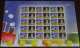 Delcampe - Greece 2003 SET Of 9 Personalized Sheets MNH - Nuevos