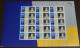 Delcampe - Greece 2003 SET Of 9 Personalized Sheets MNH - Neufs