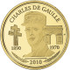 France, Médaille, Charles De Gaulle, 2010, Or, FDC - Other & Unclassified