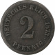 Allemagne, 2 Pfennig, 1873 - 2 Pfennig