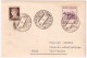 1945-ROMA Settimana Filatelica (14.12) Annullo Speciale Su Cartolina (Acuto Colo - Exhibitions