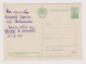 Russia USSR Soviet Union Russland, 1950s Postal Stationery Card, Entier, Ganzachen, MOSCOW View VDNH Exhibition (788) - 1950-59