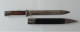Delcampe - BAIONNETTE ALLEMANDE MODELE 1884 1898 1er Type Avec Marquages R-I-R Nr. 10 - Knives/Swords