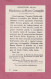 Santino, Holy Card- Madonna Del Buon Consiglio. Con Approvazione Ecclesiastica- Ed. Enrico Bertarelli N° 2-230. - Santini