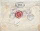 Lettre Recommandée De Etats-Unis à Genève Suisse Ouverte Par La Censure - Censurée -1916 - Yv 182 & 191 Perforés NCB - Covers & Documents