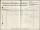 Germany WW2 Schleiz Rechnung Document Mailed 1944 - Brieven En Documenten