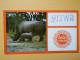 KOV 506-48 - RHINOCEROS, RHINO, ZAMBIA RADIO AMATEUR, LUSAKA - Rhinoceros