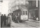 CPSM "AMIS DU RAIL DU FOREZ" . TRAMWAYS DE ST-ETIENNE - LIGNE DORIAN-LE ROND-POINT - MOTRICE T.E., RUE MICHELET EN 1949 - Strassenbahnen