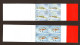 2 MARKENHEFTCHEN ISLAND HISTORISCHE FLUGZEUGE 2001 POSTFRISCH - Postzegelboekjes